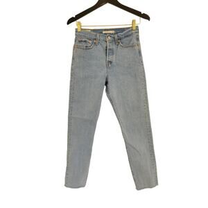 Levi's Premium Wedgie Straight Big "E" Sz 26
